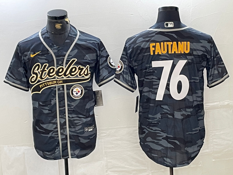 Adult Baltimore Ravens Troy Fautanu NO.76 Football Jerseys