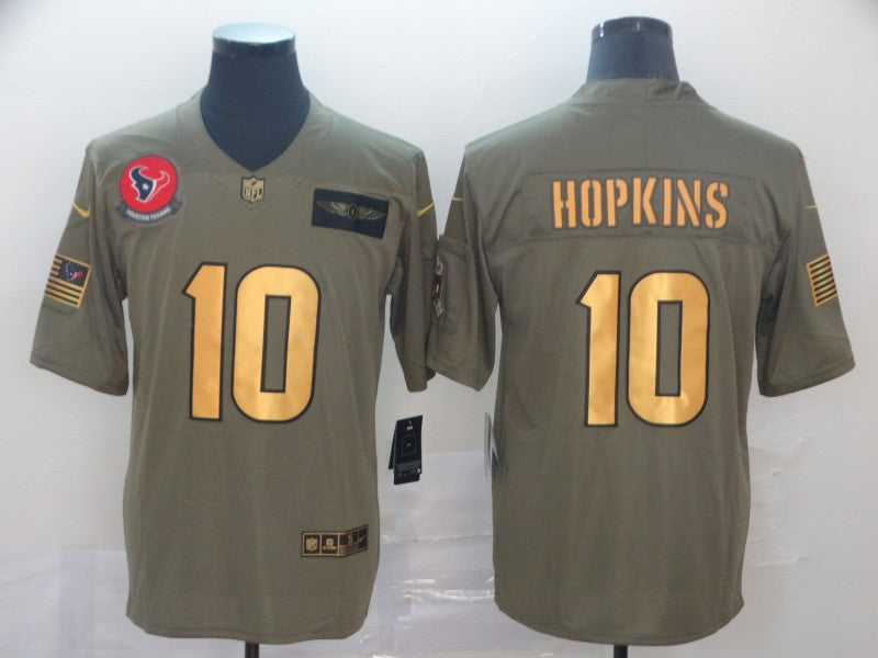 Adult Houston Texans DeAndre Hopkins NO.10 Football Jerseys