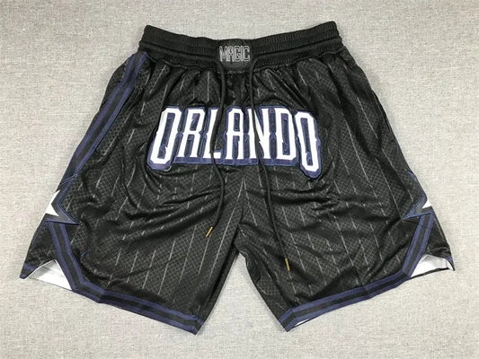 Orlando Magic Black Basketball Shorts