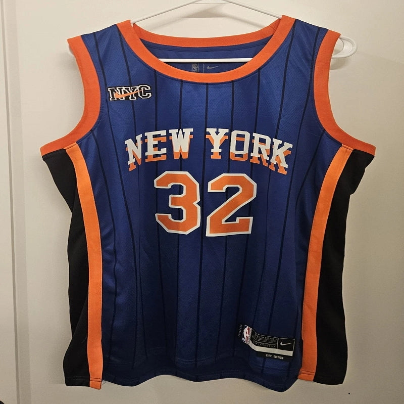2024 New York Knicks Karl-Anthony Towns swingman jerseys S-2XL new version