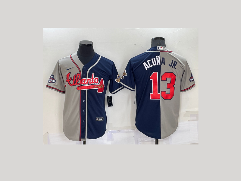 Men/Women/Youth Atlanta Braves Ronald Acuña Jr. #13 baseball Jerseys
