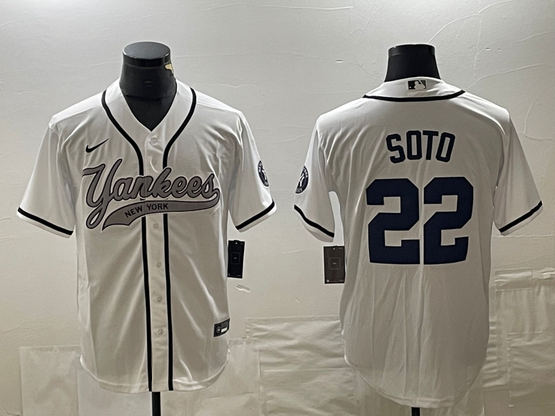 Men/Women/Youth New York Yankees Juan Soto NO.22 baseball Jerseys