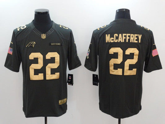Adult Carolina Panthers Christian McCaffrey NO.22 Football Jerseys