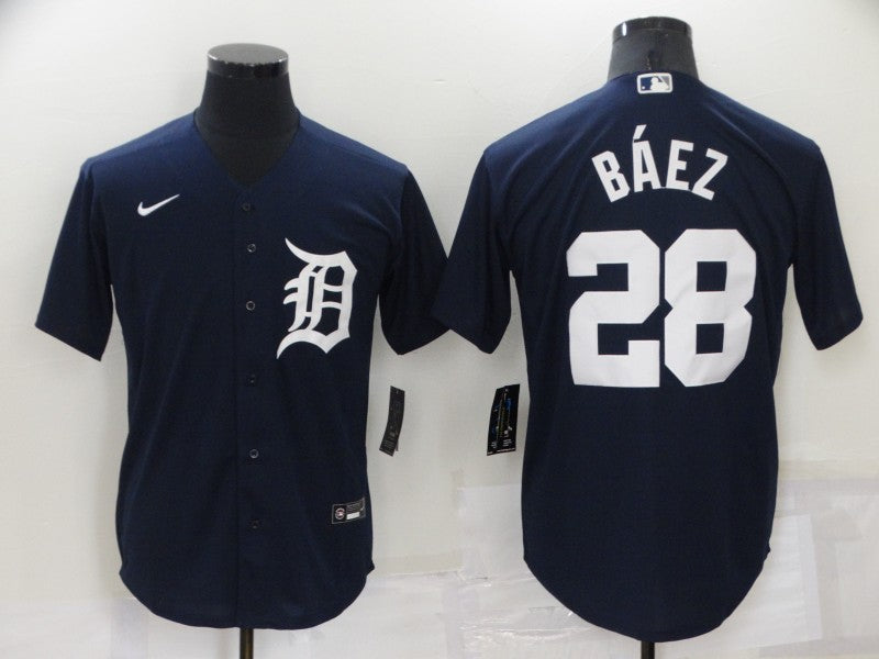 Men/Women/Youth Detroit Tigers Javier Báez NO.28 baseball Jerseys