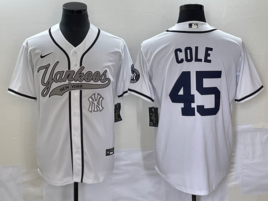 Men/Women/Youth New York Yankees Gerrit Cole NO.45 baseball Jerseys