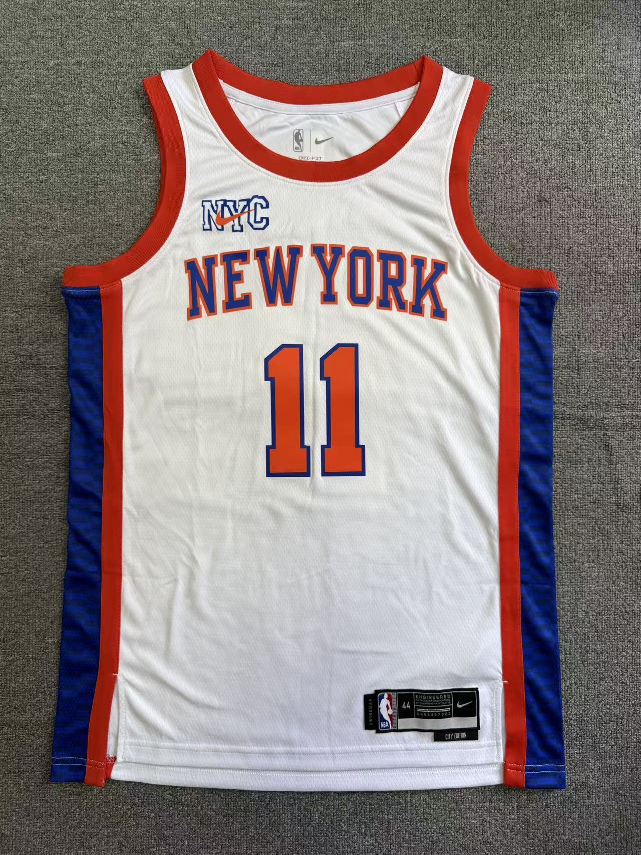 2026 New Season New York Knicks Jalen Brunson NO.11 Basketball Jersey city version