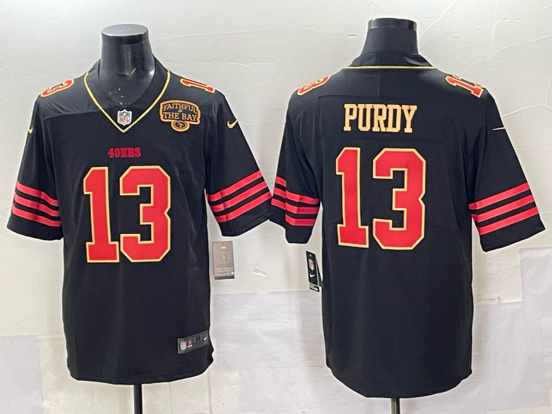 Newest arrival 2025 Adult San Francisco 49ers Brock Purdy No.13 Football Jerseys