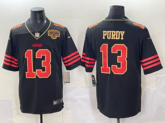 Newest arrival 2025 Adult San Francisco 49ers Brock Purdy No.13 Football Jerseys