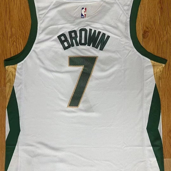 New Arrival Boston Celtics Jaylen Brown NO.7 Basketball Jersey city version