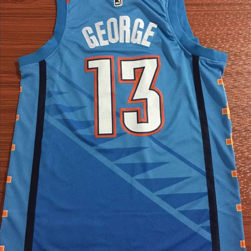 Oklahoma City Thunder Paul George NO.13 Basketball Jersey