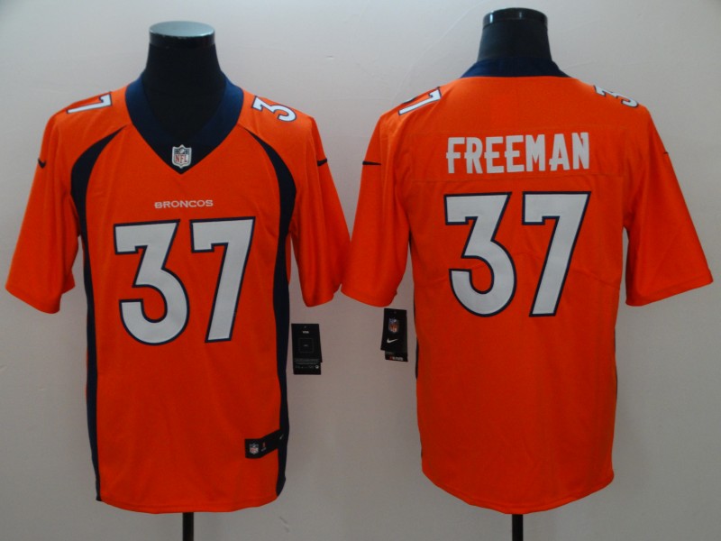 Adult Denver Broncos Royce Freeman NO.37 Football Jerseys