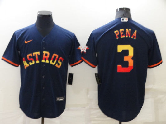 Men/Women/Youth Houston Astros Jeremy Peña #3 baseball Jerseys