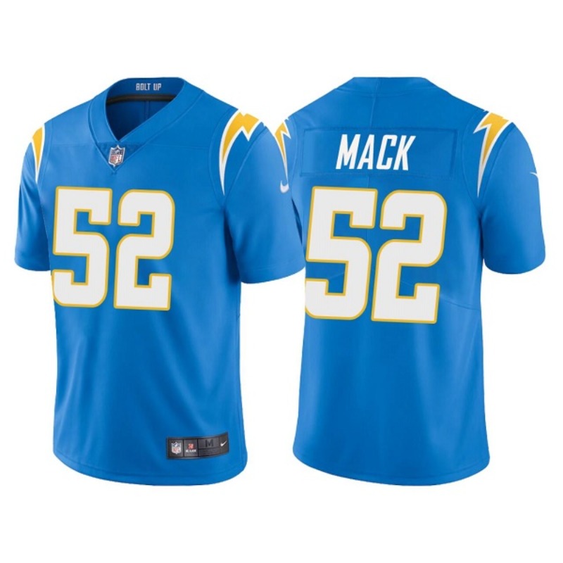 Adult Los Angeles Chargers Khalil Mack NO.52 Football Jerseys
