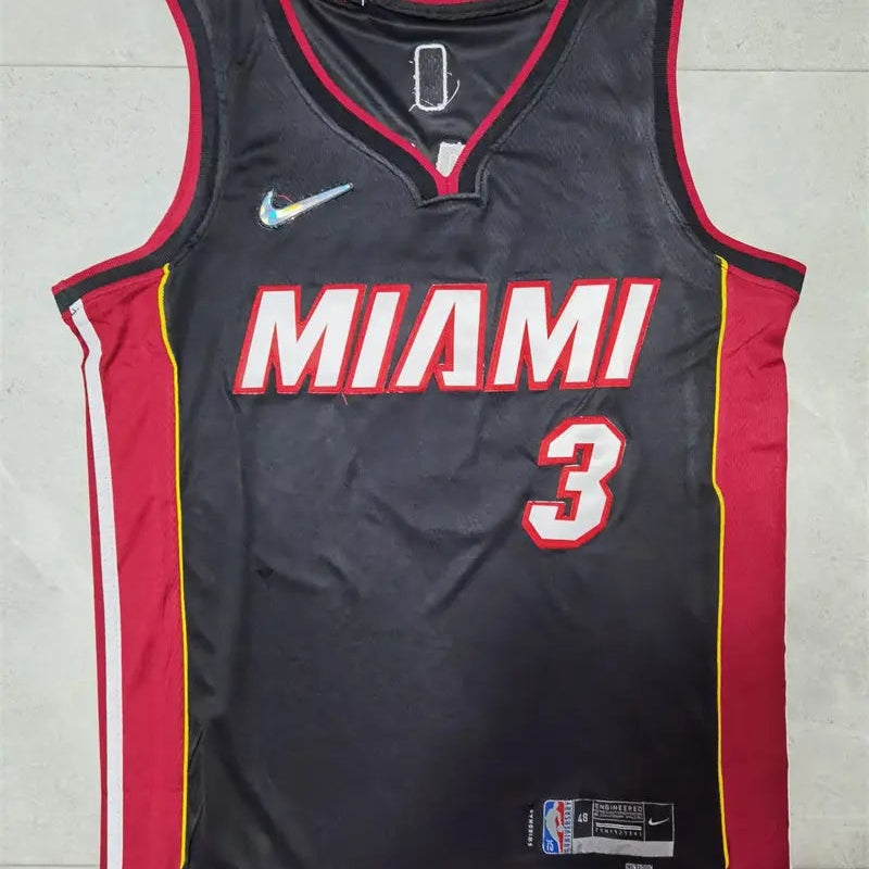 Miami Heat Wade NO.3 Basketball Jersey