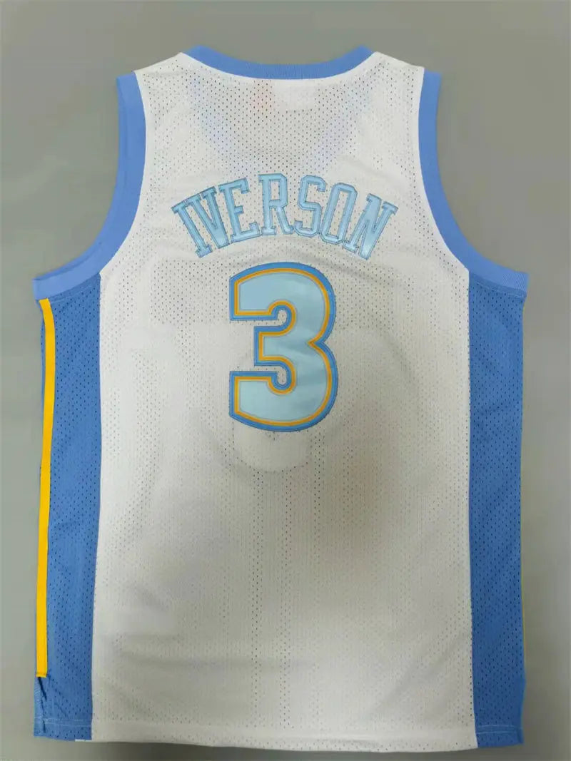 Denver Nuggets Allen Iverson NO.3 Basketball Jersey