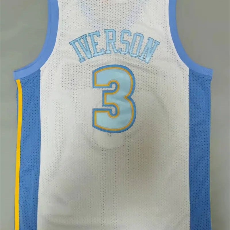 Denver Nuggets Allen Iverson NO.3 Basketball Jersey
