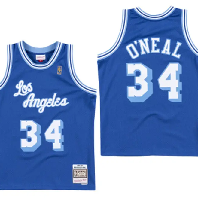 Los Angeles Lakers Shaquille O'Neal NO.34 Basketball Jersey