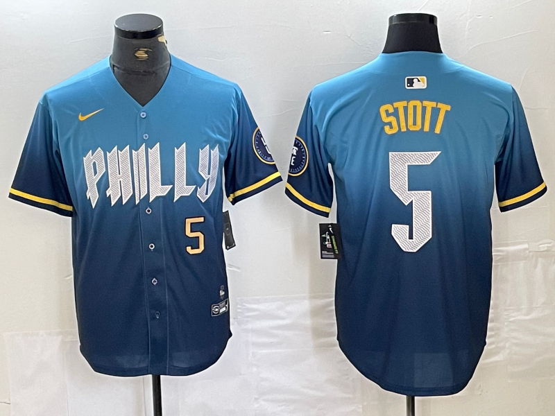 Men/Women/Youth Philadelphia Phillies Bryson Stott #5 baseball Jerseys