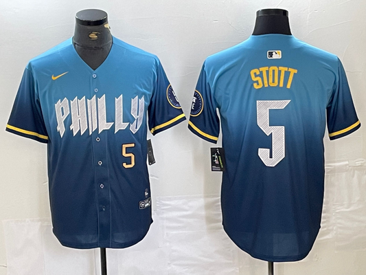 Men/Women/Youth Philadelphia Phillies Bryson Stott #5 baseball Jerseys