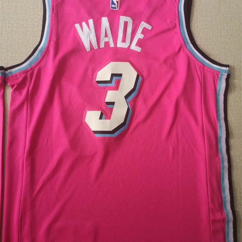 Miami Heat Wade NO.3 Basketball Jersey