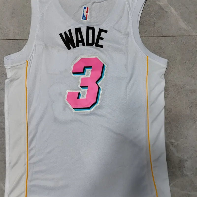 Miami Heat Wade NO.3 Basketball Jersey