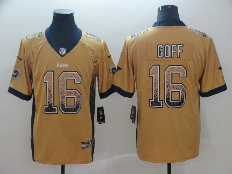 Adult Los Angeles Rams Jared Goff NO.16 Football Jerseys