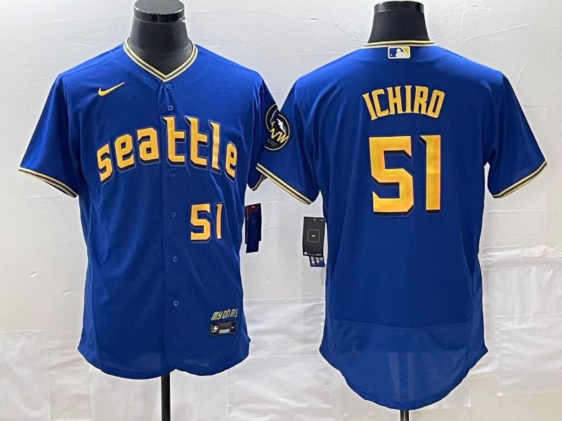 Men/Women/Youth Seattle Mariners Ichiro Suzuki #51 baseball Jerseys
