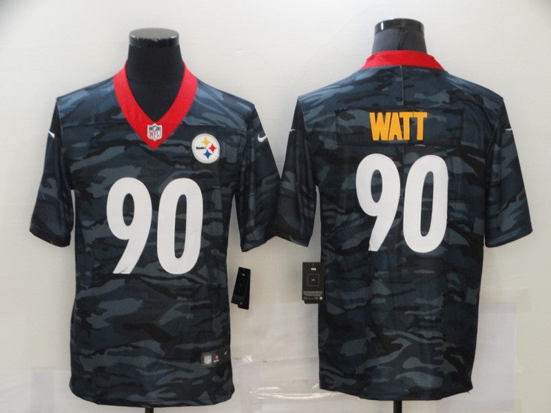 Adult Pittsburgh Steelers T. J. Watt NO.90 Football Jerseys