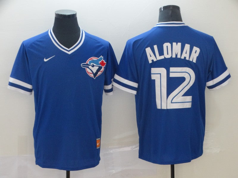 Men/Women/Youth Toronto Blue Jays Roberto Alomar #12 baseball Jerseys