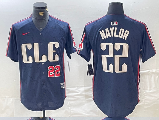 Men/Women/Youth Cleveland Indians Josh Naylor #22 baseball Jerseys