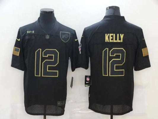 Adult Buffalo Bills James Kelly NO.12 Football Jerseys