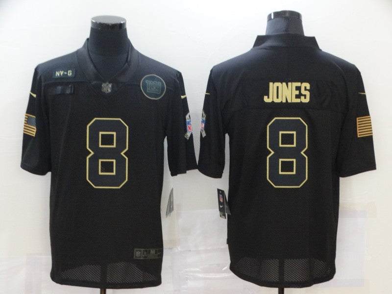 Adult New York Giants Daniel Jones NO.8 Football Jerseys