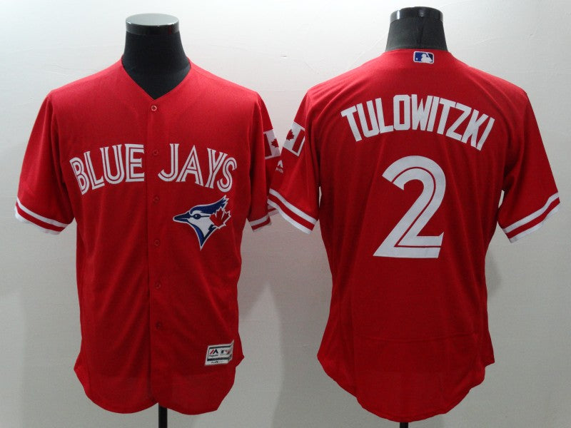 Men/Women/Youth Toronto Blue Jays Troy Tulowitzki #2 baseball Jerseys