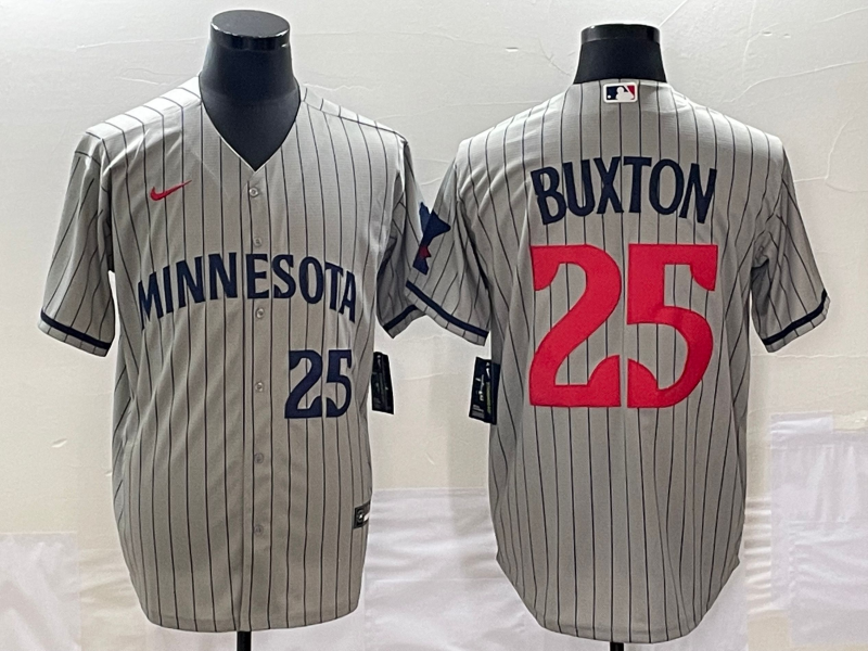Men/Women/Youth Minnesota Twins Byron Buxton NO.25 baseball Jerseys