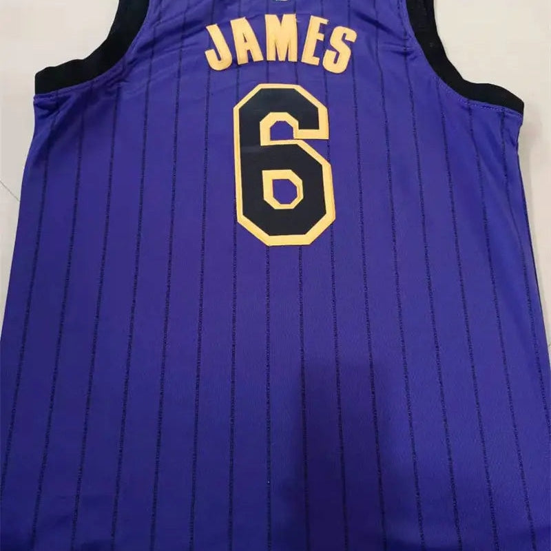 Los Angeles Lakers Lebron James NO.6 Basketball Jersey
