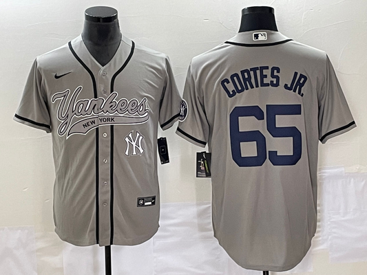 Men/Women/Youth New York Yankees Nestor Cortés Jr. NO.65 baseball Jerseys