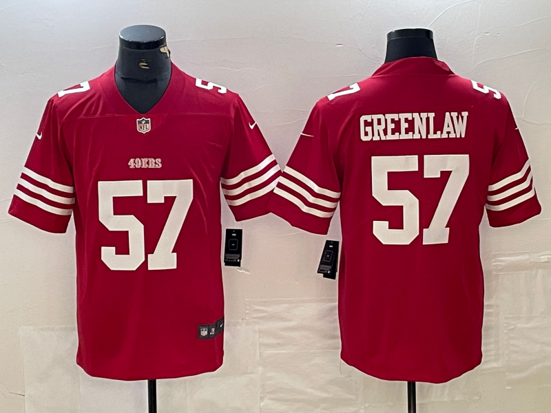 Adult San Francisco 49ers Brock Purdy NO.57 Football Jerseys