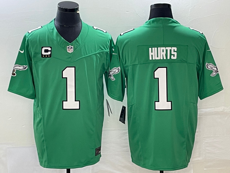 Adult 2023-2024 season Philadelphia Eagles Jalen Hurts NO.1 Football Jerseys
