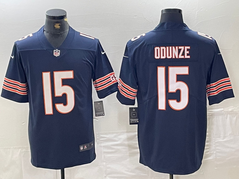 Men/Women/Youth Chicago bears Rome Odunze #15 football Jerseys