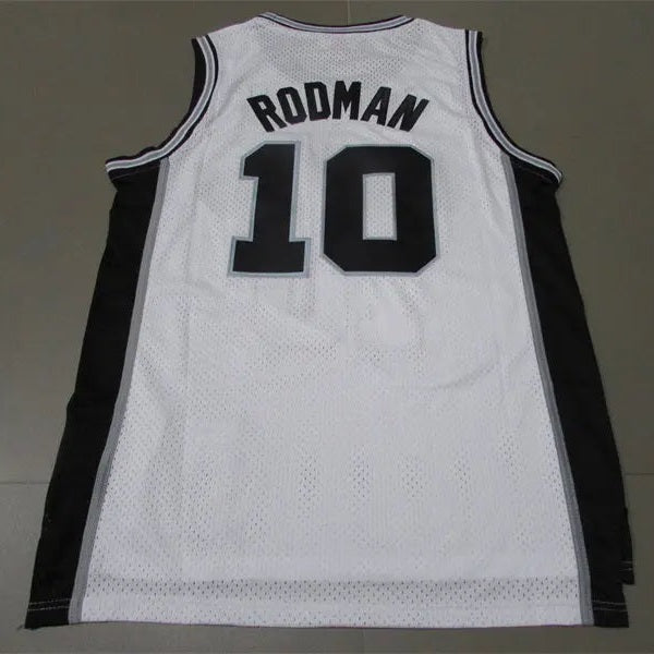 San Antonio Spurs Dennis Rodman NO.10 Basketball Jersey