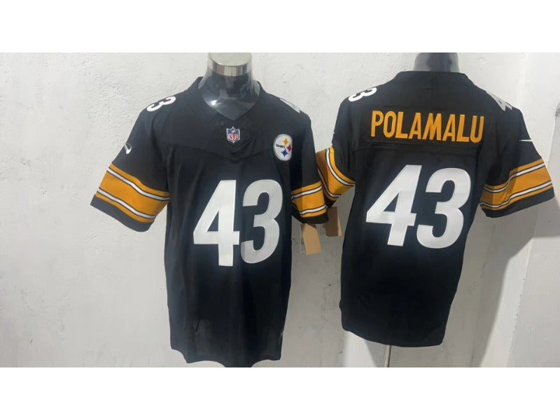 Adult Pittsburgh Steelers Troy Polamalu NO.43 Football Jerseys