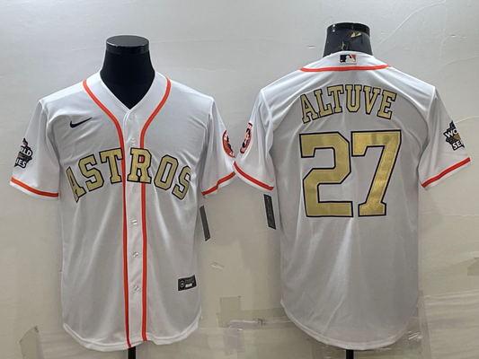 Men/Women/Youth Houston Astros Jose Altuve #27 baseball Jerseys