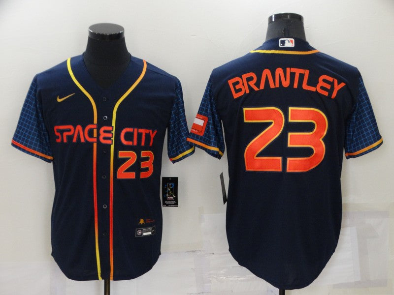 Men/Women/Youth Houston Astros Michael Brantley #23 baseball Jerseys