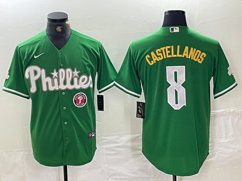 Men/Women/Youth Philadelphia Phillies Nick Castellanos #8 baseball Jerseys