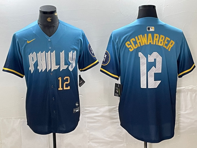 Men/Women/Youth Philadelphia Phillies Kyle Schwarber #12 baseball Jerseys