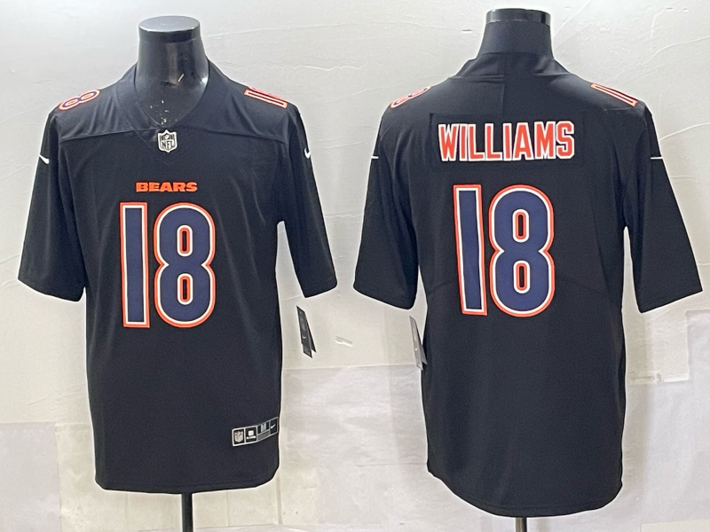 new Adult Chicago Bears Caleb Williams NO.18 Football Jerseys