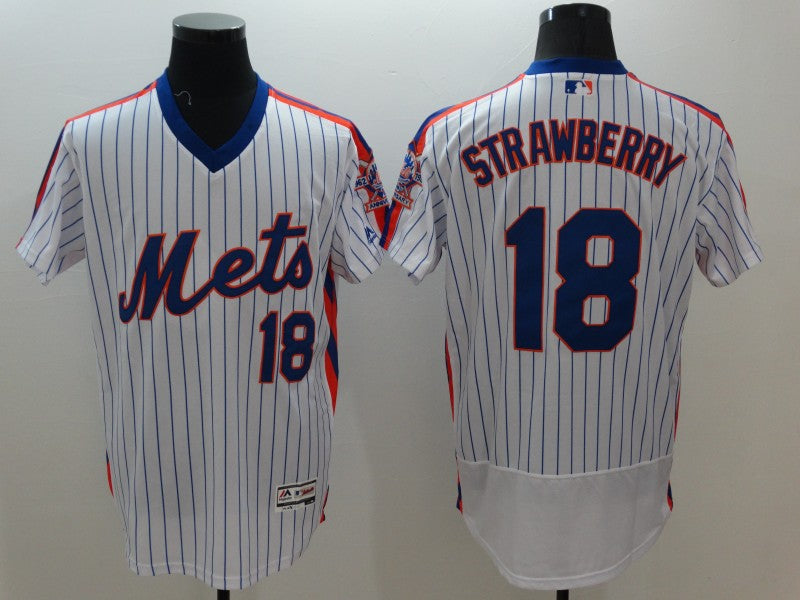 Men/Women/Youth New York Mets Darryl Strawberry #18 baseball Jerseys