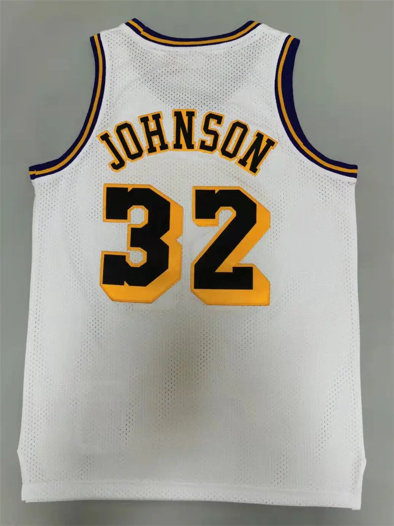 Los Angeles Lakers Earvin Johnson NO.32 Basketball Jersey