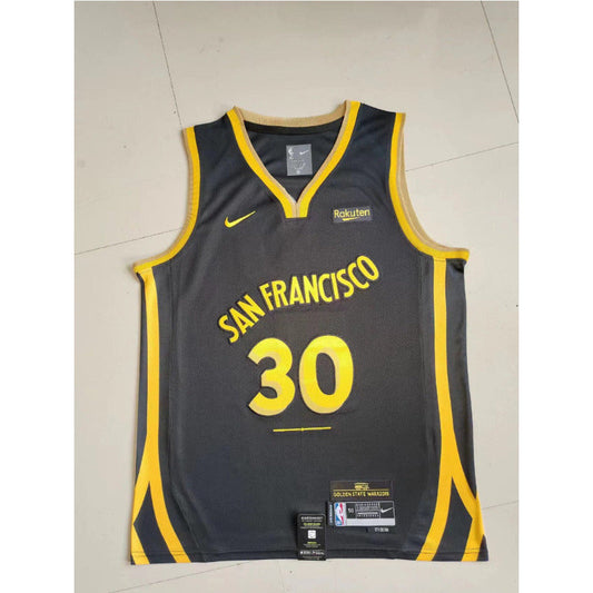 New season Golden State Warriors Stephen Curry NO.30 Basketball Jersey  special offer XL