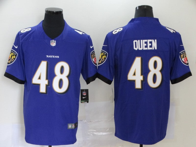 Adult Baltimore Ravens Patrick Queen NO.48 Football Jerseys